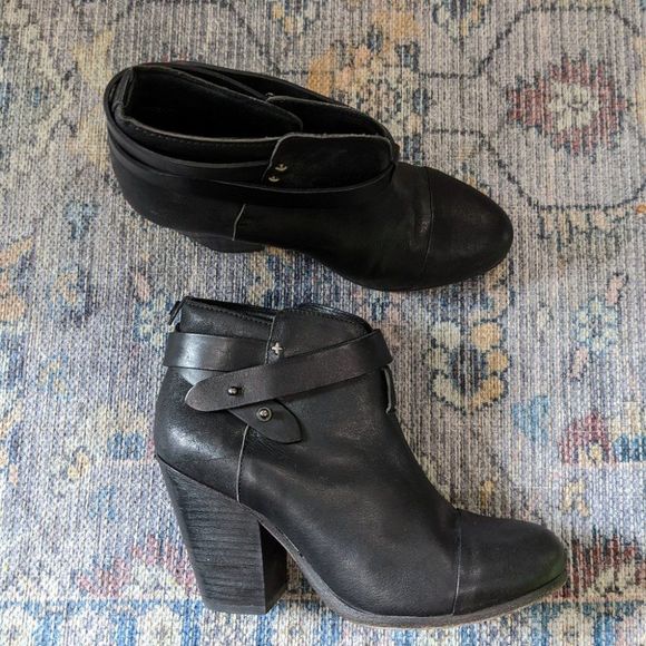 rag & bone | Harrow Boot in black leather - Picture 4 of 13